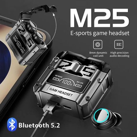 M25 TWS WIRELESS GAMING EARBUDS