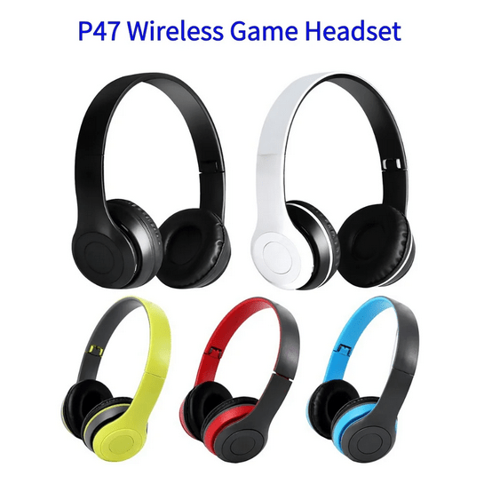 P47 Wireless Bluetooth Headset Folding